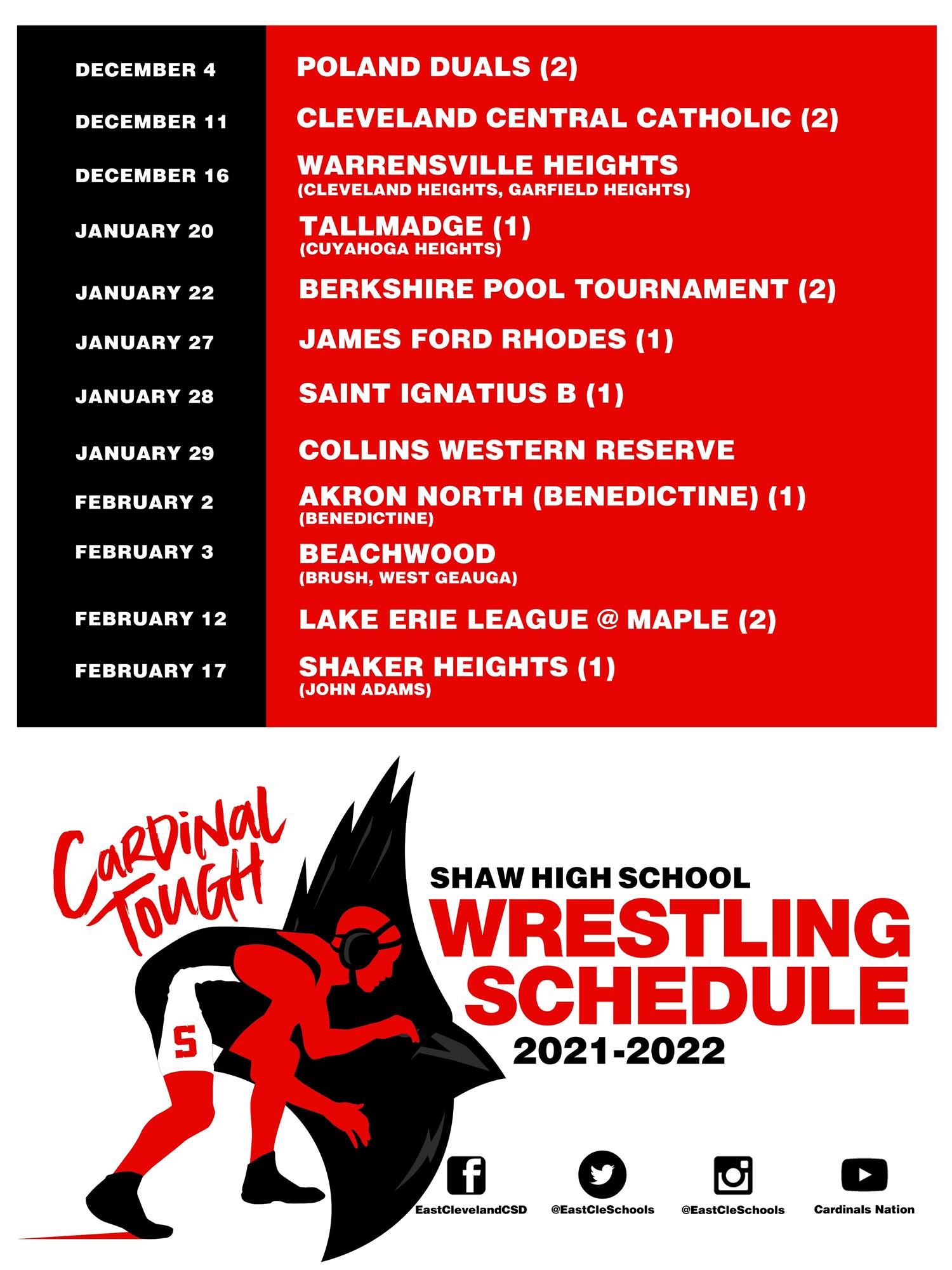 Big10 Network Wrestling Schedule 06 - 1x3mnfx